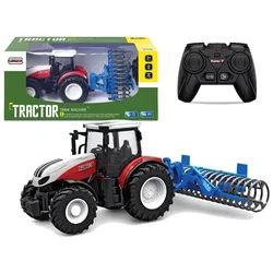 Lean Toys Ferngesteuerter Traktorroller mit 2,4 G-Gummirädern