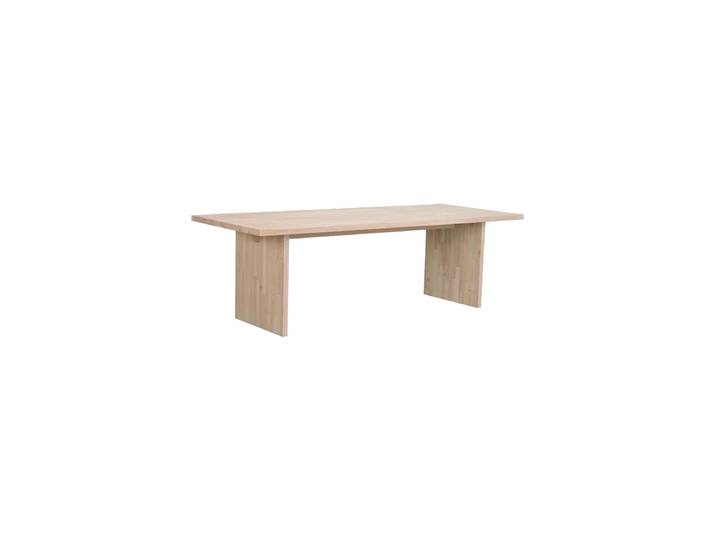 Nachhaltiger Massivholz Esstisch „Emmet“ 240 x 95 cm Eiche hell Rowico