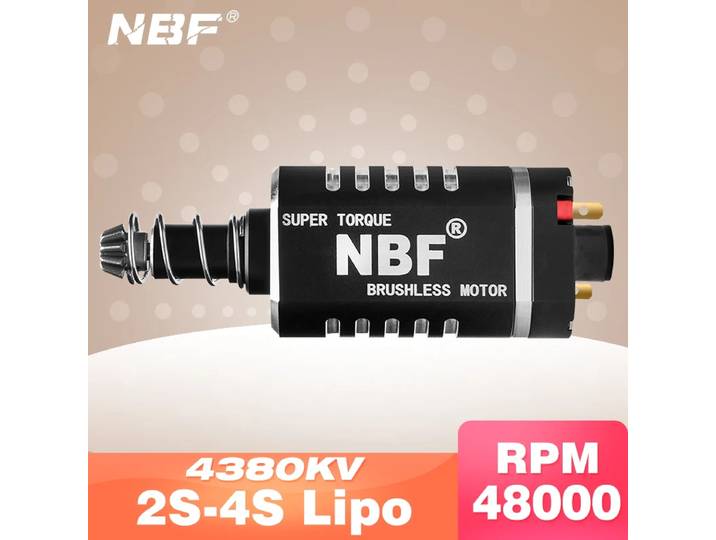 NBF GT Vente en gros Moteur Airsoft Brushless AEG Mosfet Pièces Combo Boîtier de Vitesses Airsoft V2 Accessoires Jouets Moteur RC CNC DC BLDC