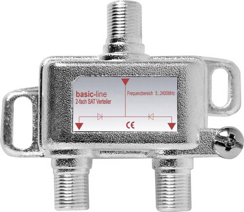 Renkforce SAT-Verteiler 2-fach 5 - 2200MHz