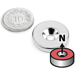 5x Supermagnete, Magnet, Scheibenmagnet (2x)
