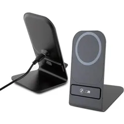 BMW ład. indukcyjna BMDCSMADGPK 15W czarny/black M Edition MagSafe (15 W), Wireless Charger, Schwarz