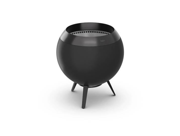 Höfats Brasero MOON 45 All black, piètement bas