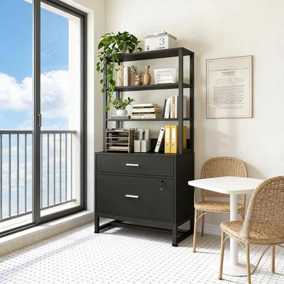 Kodotan sofa Ample Storage File Cabinet,2-Drawer Cabinet,Sturdy Filing Cabinet