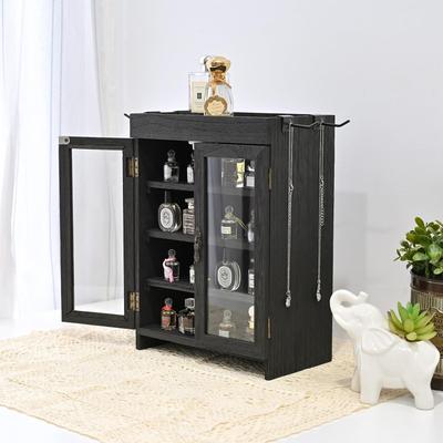 Neuxi Wooden Multipurpose Storage Cabinet with Removable Shelves