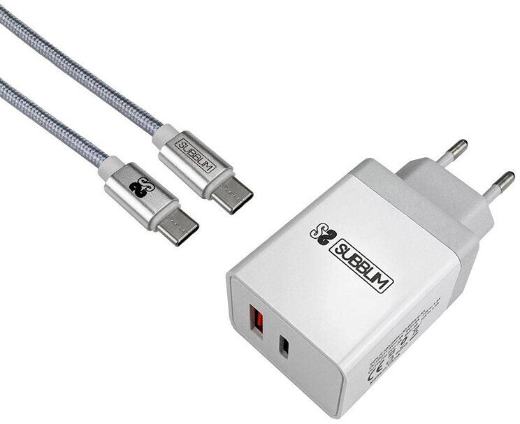 CARREGADOR SUBBLIM SMART PD18W BR