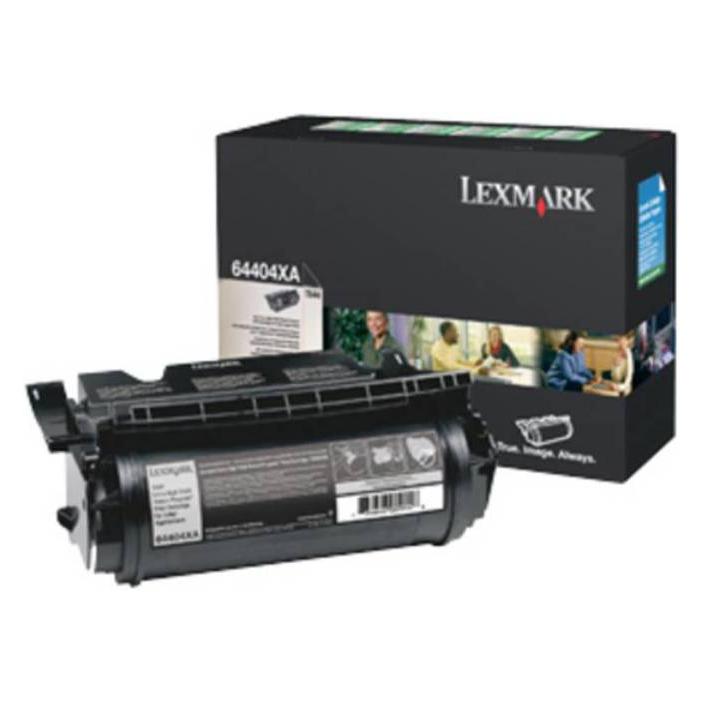 Lexmark T644 toner cartridge extra high yield 1-pack label return program (BK) (64404XE)