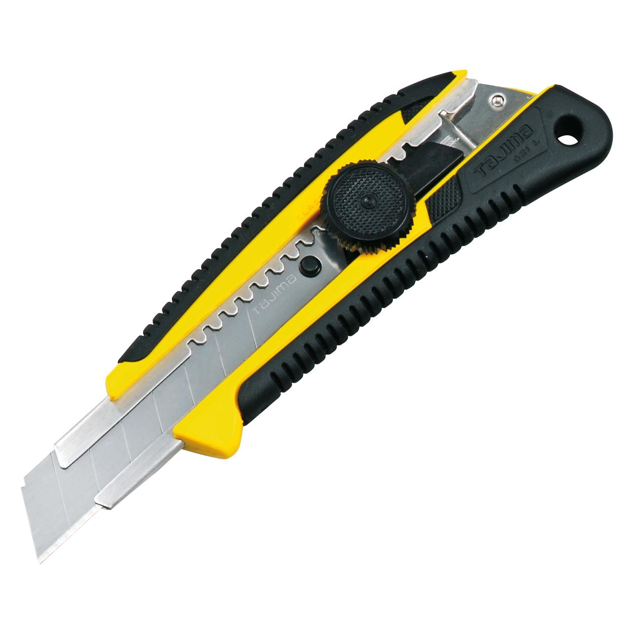 Tajima Verstärktes Gummimesser mit brechbaren 18-mm-Klingen GRI*L (LC560D12)