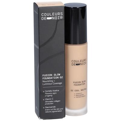 Couleurs De Noir Fusion Glow Foundation 02 Cool Neutral 30 ml Make up