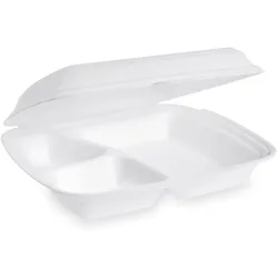 VEPATIM 250x Menüboxen Klappboxen 240x200x69mm geschäumt 3-geteilt