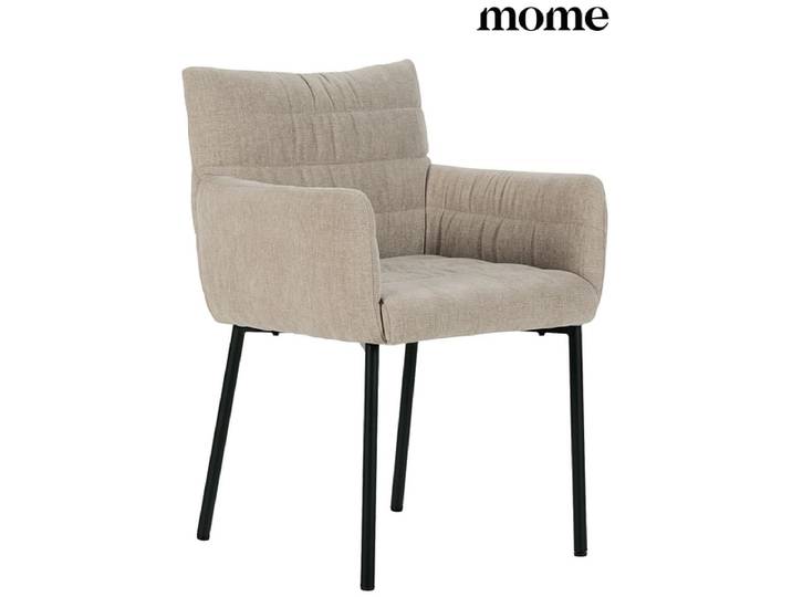 MOME Stuhl NAOMI Stoff beige