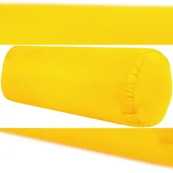 Bestlivings Nackenrolle Ellen 10x25 cm Gelb