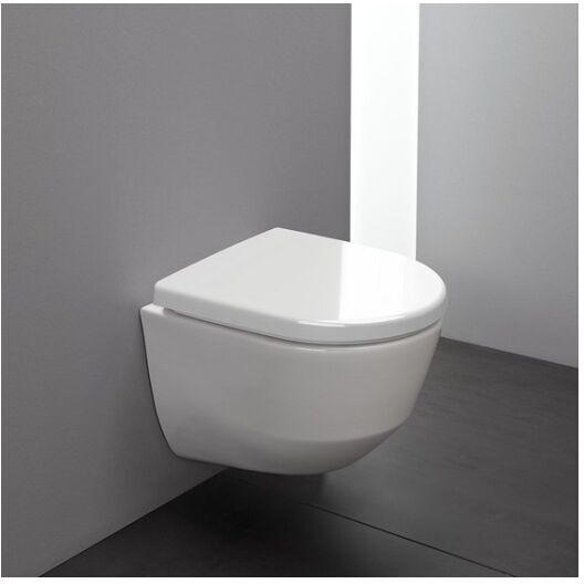 LAUFEN Pro Wand-Tiefspül-WC H8209660000001 weiß, spülrandlos, Ausladung 53cm