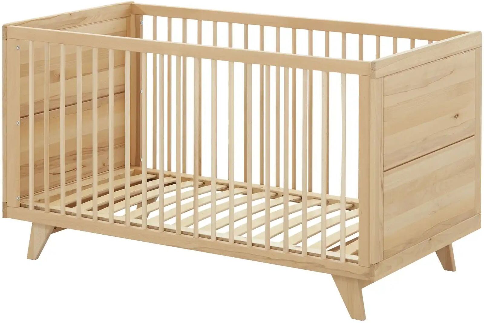 smart Babybett  Oslo ¦ holzfarben ¦ Maße (cm): B: 76 H: 80