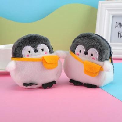 Uplift Essentials Penguin Plush Coin Purse Penguin Plush Coin Purse