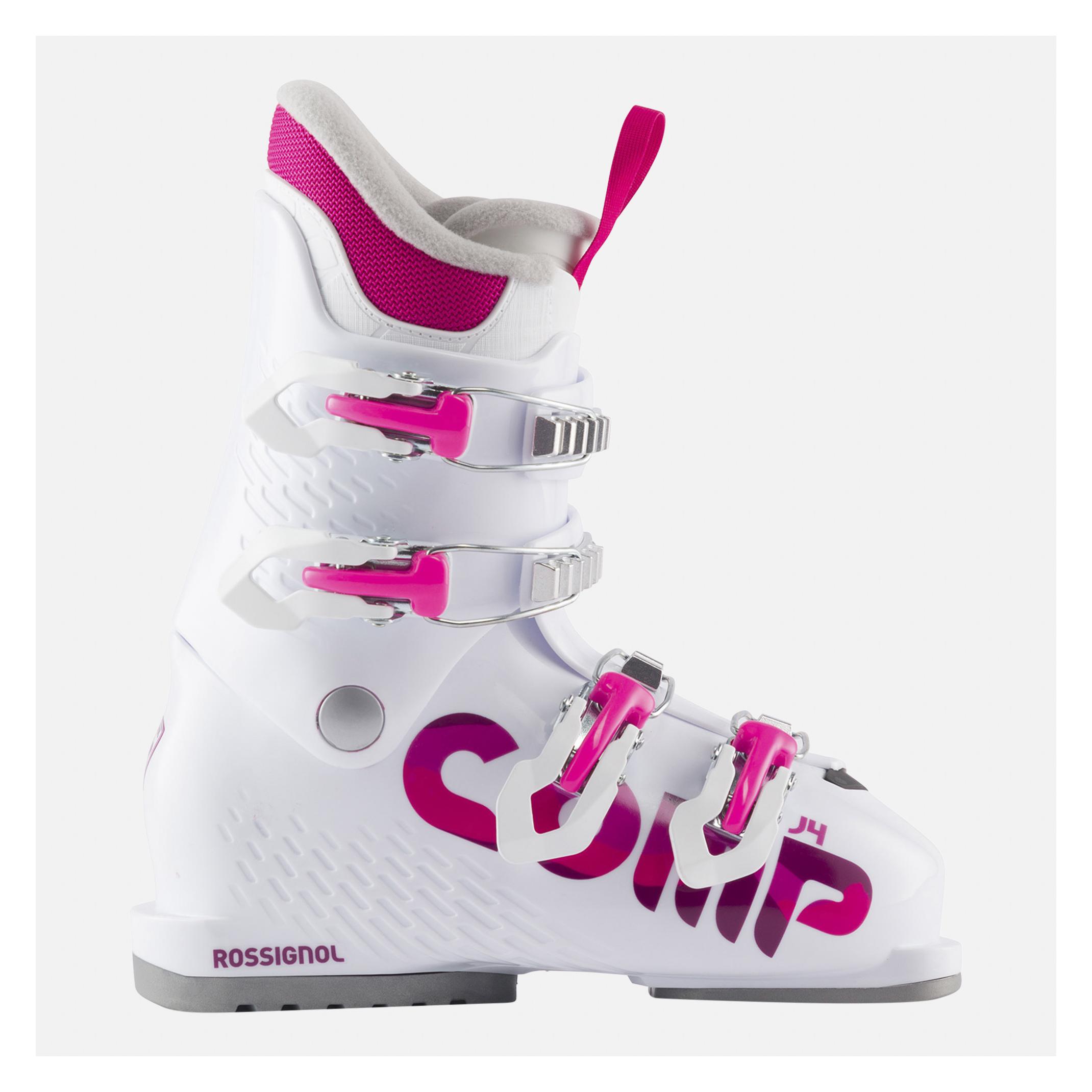 Rossignol Chaussures de ski enfant Comp j4 (Junior) rose et blanche-37.5 (23.5) (RBM5080-37.5)