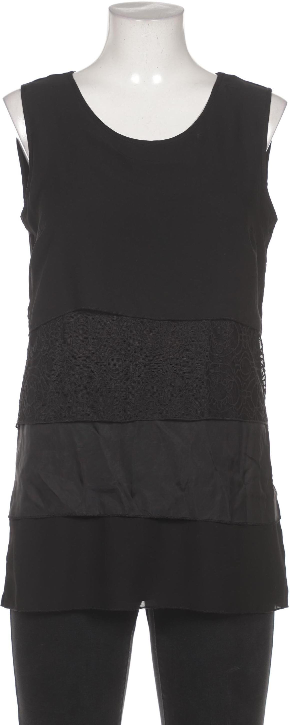 Code Zero Damen Bluse, Schwarz, Gr. EU 40, Synthetik / Elasthan / Viskose - Second Hand