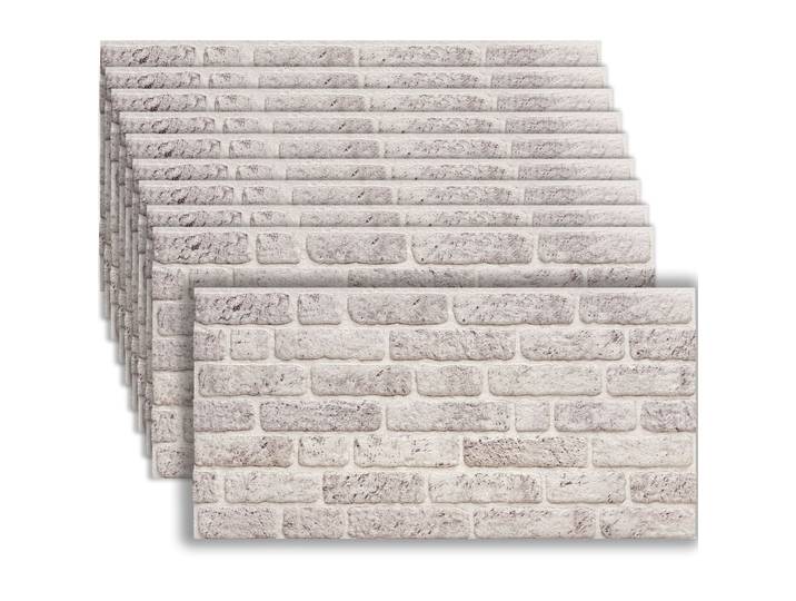 3D Wandpaneele - Backstein steingrau