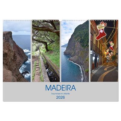 MADEIRA, Trauminsel im Atlantik (Wandkalender 2026 DIN A2 quer), CALVENDO Monatskalender
