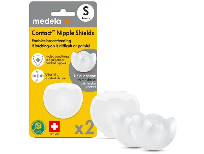 MEDELA Contact - Bouts de sein en silicone, taille L , lot de 2