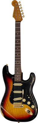 Fender LTD Custom '62 Strat RL BSB Bleached 3