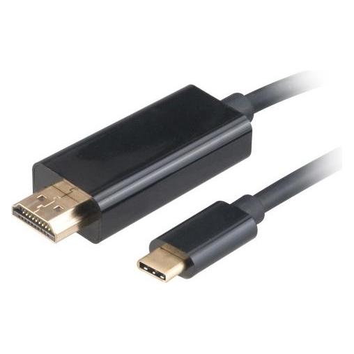 Akasa Typ C Adapter Kabel auf HDMI (1.80 m) (AK-CBCA12-18BK)