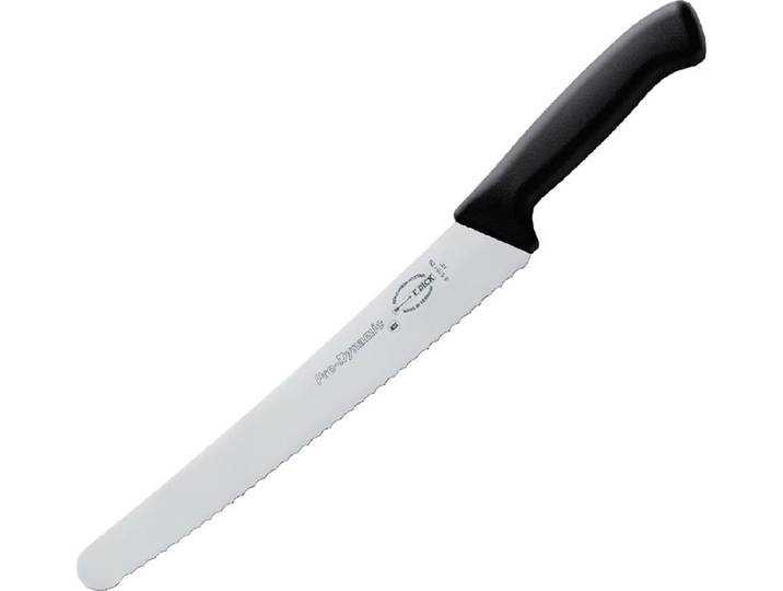 Dick Pro Dynamic HACCP gekarteld bakkersmes zwart 25.5cm