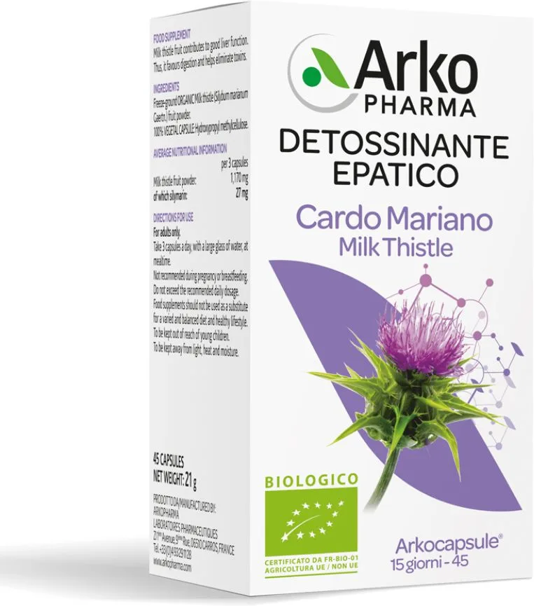 ARKOFARM Srl Arkocapsule Cardo Mariano Bio, 45 capsule