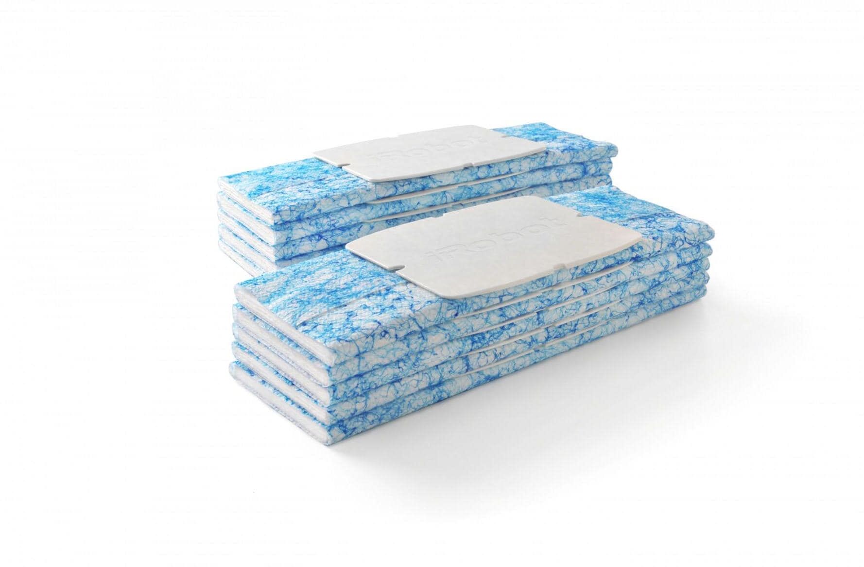 IROBOT Reinigungstuch "iRobot Braava Jet Ersatzpads Wet", blau, B:6,8cm L:17,8cm, Putztücher, Reinigungstuch blau Einheitsgröße