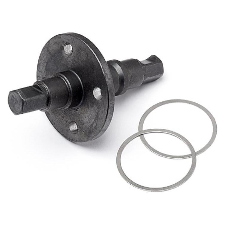 Maverick Centre Locked Diff. Shaft (Blackout MT) (MV24026)
