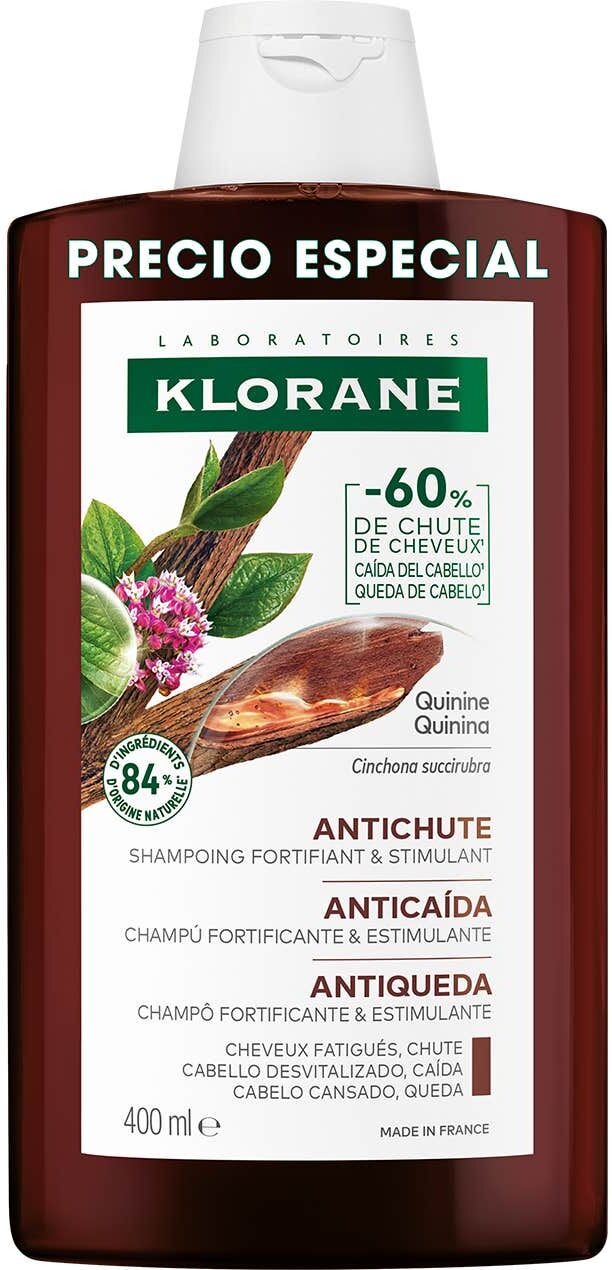 Klorane Champú a la Quinina Anticaída Cabello Debilitado 400 ml