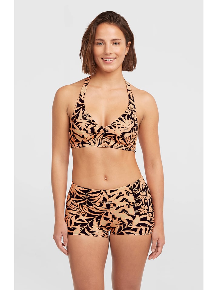 O'Neill Bikini-Oberteil "Grenada" in Schwarz/ Beige - 38