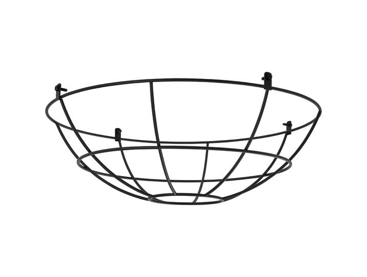 Lampenschirm Annabell schwarz Metall B 37 cm