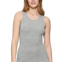 Triumph Beauty Layers Wool Tank Top Grau Wolle Small Damen
