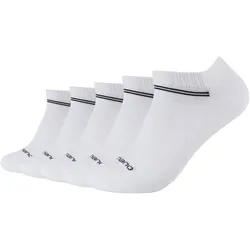 5er Pack camano Mesh Ventilation Sneakersocken 1001 - white mix 43-46