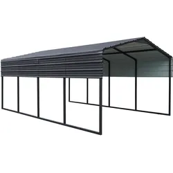 Westmann Carport Kopenhagen M Grau   596x366x261cm