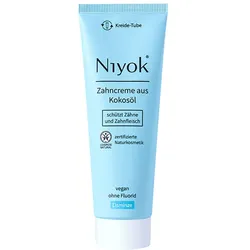 75ml Niyok Zahncreme aus Kokosöl - Eisminze