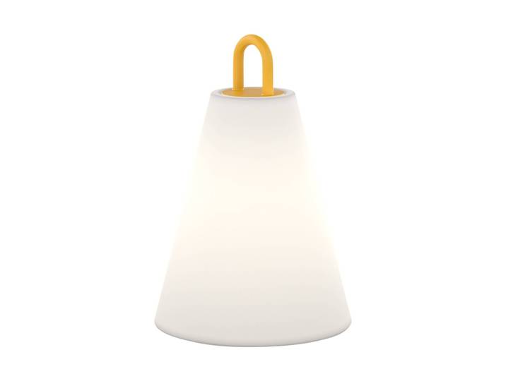 Wever & Ducré Lighting WEVER DUCRÉ Costa 1.0 LED-Dekoleuchte opal/gelb, weiß / opal, Kunststoff, Modern