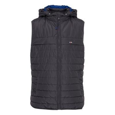 Steppweste FQ1924 "Steppweste FQDanial", Herren, Gr. XL, grau (asphalt), Obermaterial: 100% Polyester PES., Westen Steppweste