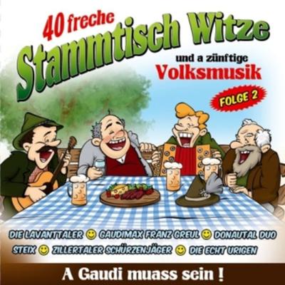 40 freche Stammtischwitze-Folge 2 - Various, CD, 9003549527220