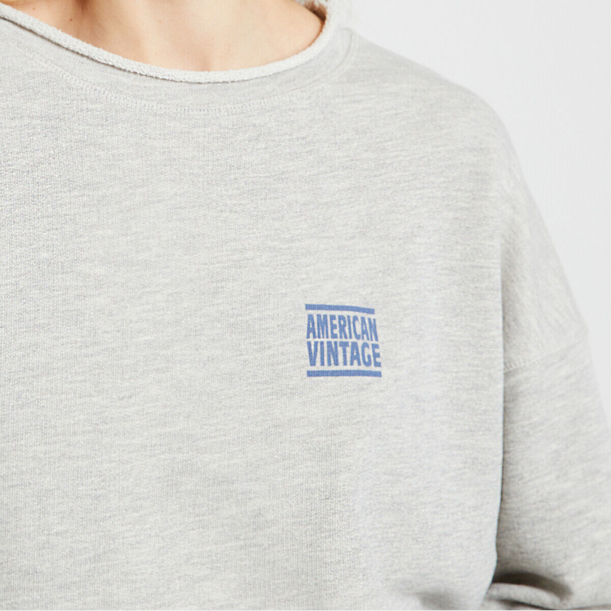 AMERICAN VINTAGE Sweat col bateau ZOFBAY