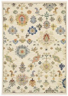 Style Haven Lawson Traditional Persian Wool Fringe Edge Area Rug