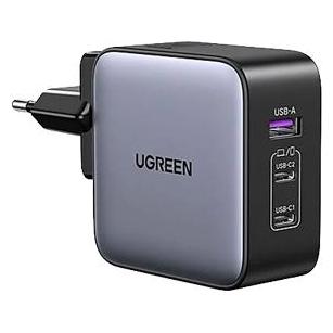 Ugreen Fast Wall Charger (65 W, 3 Ports) (6941876255313)