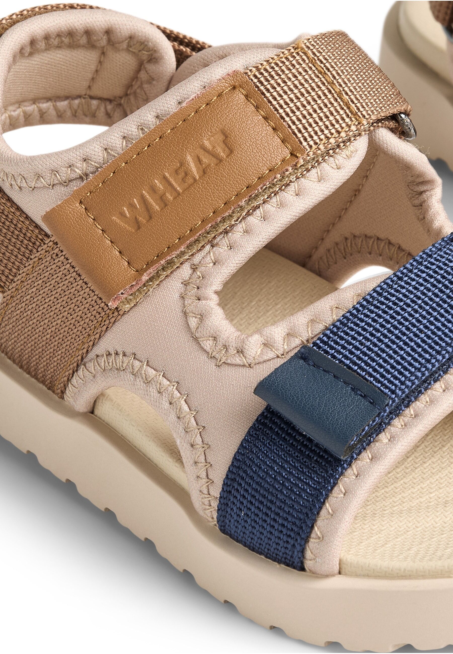 Trainingsschuh WHEAT "WHEAT Sandalette", Kinder, Gr. 28, warm sand, Synthetik, unifarben, Schuhe