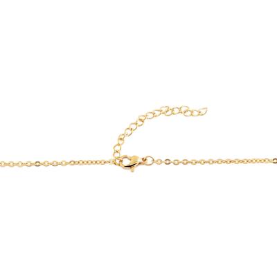Kette ohne Anhänger ADELIA´S "Halskette – Ankerkette aus Edelstahl" Gr. 50, gold, Halsketten, Damen, 50, Edelstahl, Ein Geschenk, das Freude macht