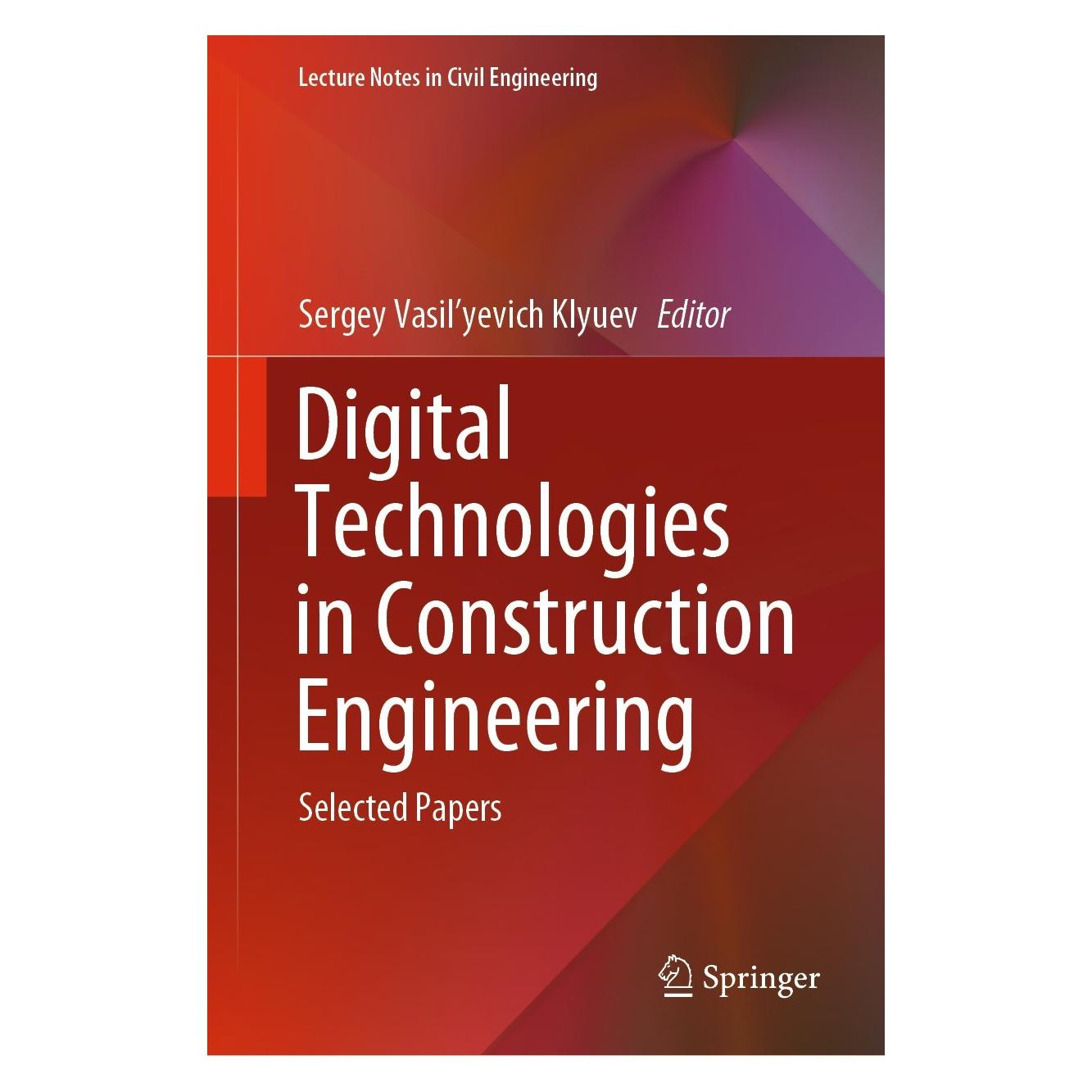 Springer Digital Technologies in Construction Engineering (Englisch, Hardcover, Sergey Vasil'yevich Klyuev) (9783030812881)