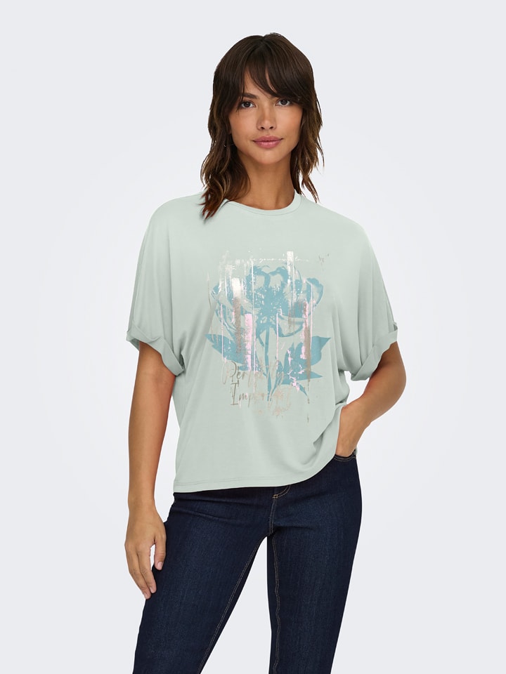ONLY Shirt in Mint - S