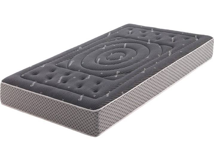 Moonia - Matelas Premium Noir Multizone\, 27cm\, 90x190cm