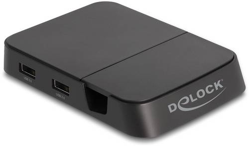 Delock 88018 USB-C, USB-A (USB 2.0), HDMI Handy Dockingstation Schwarz Passend für Handy-Modell: Smartphones mit USB-C Anschluss