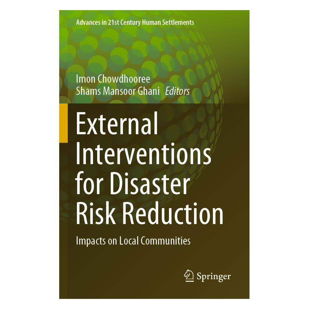 Springer External Interventions for Disaster Risk Reduction (Englisch, Softcover, Imon Chowdhooree, Shams Mansoor Ghani) (56203582)